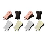 Warmhm 8pcs Portable Erhu Mutes Erhu Sordine Sturdy Electroplated Practice Mute Silencers for Playing Practice