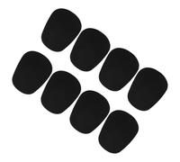 Warmhm 8Pcs Silicone Saxophone Mouthpiece Cushion Pads Durable Saxophone Cushions for Alto and Tenor Mouthpieces Portable Silicone Sax Patch Easy to Use and Store