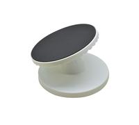 Warmhm 9-Inch Rotating Plastic Cake Stand for Baking Inclined Revolving Cake Decorating Turntable Black DIY Decorating Workbench for Home Bakery