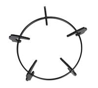 Warmhm 9 Inch Thickened round Cast Iron Stove Gas Rack Non-slip Pan Support for Kitchen Cooker Accessories Indoor Use