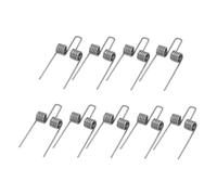 Warmhm 9pcs Stainless Steel Double Torsion Springs Replacement Springs for Lamps and Small Fans Compact Design with Precision Dimensions for Easy Installation and Performance