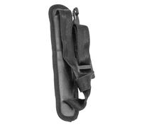 Warmhm Adjustable Black Plush Alto Saxophone Neck Strap Soft Padded Sax Strap Portable Replacement Saxophone Accessory for Saxophonists