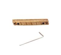Warmhm Adjustable Brass Guitar Nut Bridge for Acoustic Guitar Replacement Parts Portable and Sturdy Design Standard for Professional Needs and Collections