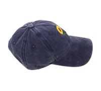 Warmhm Adjustable Distressed Dad Hat with Curved Brim Unisex Design for Outdoor Sports and Travel Breathable Sun Protection Hat Dark Blue