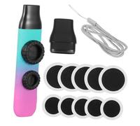 Warmhm Adjustable Dual-Hole Kazoo Musical Instrument Easy to Play with Flute Diaphragms and Strings for Children'S Musical Enlightenment and Guitar or Ukulele Accompaniment