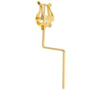 Warmhm Adjustable Saxophone Music Holder Metal Marching Band Clip Stand Marching Sheet Holder for Alto Sax Stand