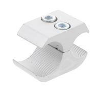 Warmhm Aluminium Alloy Wheelchair Pipe Clamp Joint Easy Removal and Flexibility, Suitable for Pipe Diameter 19mm and 25mm, for Indoor and Outdoor Wheelchair Accessories