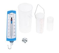 Warmhm Archimedes Principle Physics Mechanics Experimental Device with Spring Dynamometer and Overflow Can Buoyancy Instrument Educational Science Kit for Schools and Labs