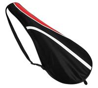 Warmhm Badminton Racket Bag: Oxford Cloth Racket Cover with Adjustable Shoulder Strap Lightweight Squash Carrying Case Sport Storage Pouch for Men Women