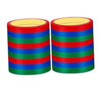 Warmhm Bag Sealing Tape for Dispenser Clear Bag Sealing Tape for Sealer Machine 18 Rolls 9-12Mm Poly Sealing for Supermarket Packaging Food Bread Meat Candy