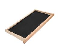 Warmhm Beekeeping Supplies Beehive Frames Pine Wood Black Bee Frame Rack for Honey Harvesting, Beekeeping, Hobbyist Beekeepers