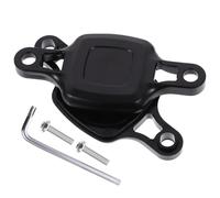 Warmhm Bike Hidden Tracker Holder Bike Bracket Anti-lost Holder Abs Iron Black Hidden Tracking Mount