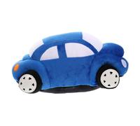 Warmhm Blue Plush Car Pillow Cozy Cartoon for Soft Stuffed Cushion Gift for Boys Home Decor Birthday Party
