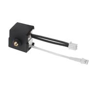 Warmhm Brass Nozzle Hot End Assembly 3D Printer Replacement Tool with Detachable Printer Nozzle Cleaning Accessory for Industrial Additive Manufacturing