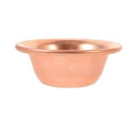 Warmhm Buddhist Offering Bowl Copper Ritual Cup for Desktop Decor