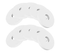 Warmhm Car Aromatherapy Essential Oil Diffuser 15Pcs PE Round Diffuser Replacement Pad Fragrant Refill Pads for Car Diffuser and Home Present for Adults