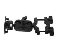 Warmhm Car Rearview Mirror Mount Bracket for Dash Cam, Wine Red Interior Rearview Mirror Base with Back Plate Panel, Vehicle Dash Camera Holder for Secure Car Recorder Installation