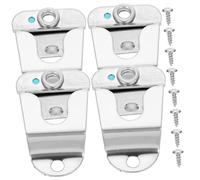 Warmhm Cb Radio Clip Handheld Microphone Holder Universal Metal Hook for Mobile Radio Holder Stainless Steel Retractable Mount Mounting on Dashboard