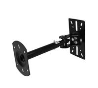 Warmhm Ceiling Speaker Holder Wall Fixed Speaker Mount Stand Height Angle Adjustment User-friendly Installation