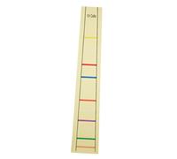 Warmhm Cello Fingerboard Label Sticker, Yellow Paper Finger Position Marker for 1/8 Size Cello, Beginner Practice Aid, Easy to Remove