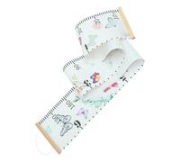 Warmhm Chart for Boy Girl Wall Hanging Height Ruler Nursery Decor Natural Measure Boy Girl Growth Easy Installation for Bedrooms and Classrooms