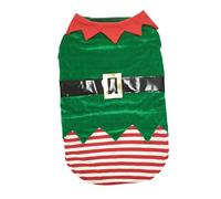 Warmhm Christmas Dog Costume Lovely Elf Outfit for Pets Adorable Party Attire Design for Festive Celebrations