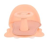 Warmhm Comfortable Bath Seat Boy Girl Bath Chair High Backrest Bathing Chair Space-Saving Design -Bearing