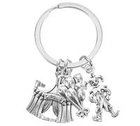 Warmhm Creative Clown Keychain Vintage Circus Theme Cute Small Fashion Accessory for Women Carnival Party Favors