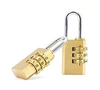 Warmhm Digital Combination Locks Password Padlocks Zinc Alloy Portable 2pcs Heavy Duty, Multi-Purpose for Suitcase and Cabinet for Travel and Indoor Outdoor Use