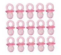 Warmhm DIY Shower Decor 200pcs Mini Acrylic Pacifiers Gender Reveal Party Supplies Elegant Shower Favors