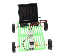 Warmhm DIY Solar Car Model Kit Educational Science for Portable Small Solar Powered Vehicle for Assembly Creative Stem Learning