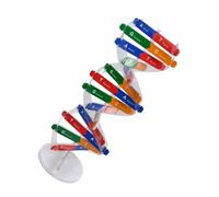Warmhm Dna Model Diy Kit for Boys and Girls Educational Science Toys Stem Building Kit Double Helix Assembly Toy