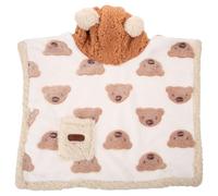 Warmhm Dog Sleeping Robe Pet Clothes for Bath Flannel Cartoon Shaped M Quick Drying after Bathing for Puppy and Pet 3.5-6.5kg Christmas Party