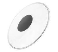 Warmhm Drum Head Reinforcement Dot and Overtone Ring for Bass Drum Pedal Beater Holder and Practice Pad