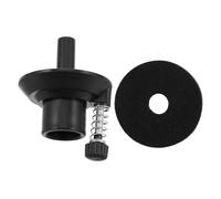 Warmhm Drum Hi-hat Rest Plastic Support and Felt Cymbal Sleeves for Jazz Drum Cymbal Stands Musical Instrument Accessories
