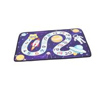 Warmhm Early Education Cartoon Cognitive Rug for Thickened Soft Play Mat Brain Development Game Carpet for Boys and Learning Hand-eye Coordination