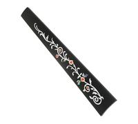 Warmhm Ebony Violin Fretboard Wooden Violin Fingerboard for Replacement Decorative