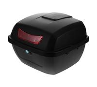 Warmhm Electric Car Trunk Motorcycle Rear Storage Box for Scooter Moped Top Box Luggage Organizer Riding