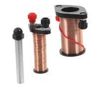 Warmhm Electromagnetic Induction Coil for Physics Experiments with Copper Primary and Secondary Coils Demonstration Starter Kit for Teaching Faraday S Law and Electromagnetism Principles