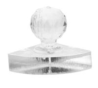 Warmhm Eyeshadow Pressing Stamper and Blusher Pressing Stamper 59mm Crystal Separate Press Tool for Eyeshadow, Blusher, and Highlighter Repair Suitable for Makeup Artists and Cosmetic Refill Use