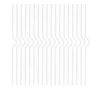 Warmhm Flexible Hanging Calendar Hooks Multifunctional Design 100pcs Iron Double Wire Binding Hooks for Calendars and Posters for Home and Office