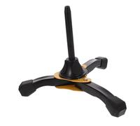 Warmhm Foldable Clarinet Stand for Flute and Oboe Compact Tripod Holder Stand for Wind Instruments Iron Material
