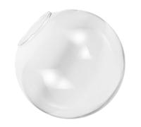 Warmhm Glass Globe Lamp Shade Replacement with Scratch Resistant Surface 7 Inch Diameter Sphere and Optimal Light Diffusion, for Modern Minimalist Home Decor for Pendant and Floor Lamps