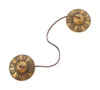 Warmhm Guardian Bells Tibetan Tingsha Cymbals Bell Brass Meditation Chime for Music Lovers