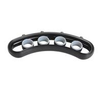 Warmhm Guitar Finger Expander Trainer for Electric Guitar and Keyboard with Elasticity Feature and Black Plastic Material for Finger Stretching and Strengthening
