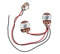 Warmhm Guitar Harness for Bass Line Pots A250k B250k Prewired Harness Innovative Guitar Parts