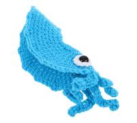 Warmhm Hand Knitted Octopus Camera Lens Decorative Ring Plush, Cute Animal Lens Accessory for Photo Posing, Crochet Kit for Beginners and Newborn Hanging