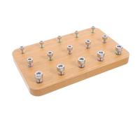 Warmhm Hand Rehabilitation Peg Board Montessori Board Finger Dexterity Training Tool for Hand Eye Coordination and Fine Motor Skills Therapy Equipment for Stroke Recovery