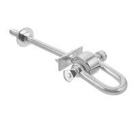 Warmhm Heavy Duty Outdoor Swing Hooks for Porch and Playground Stainless Steel Single Swing Hook with High Load Capacity and Quick Installation for Outdoor Use