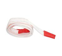 Warmhm Heavy Duty White Polypropylene Lifting Sling Strap Flat Webbing Tow Strap for Industrial Lifting Vehicle and Heavy Load Securing with High Tensile Strength